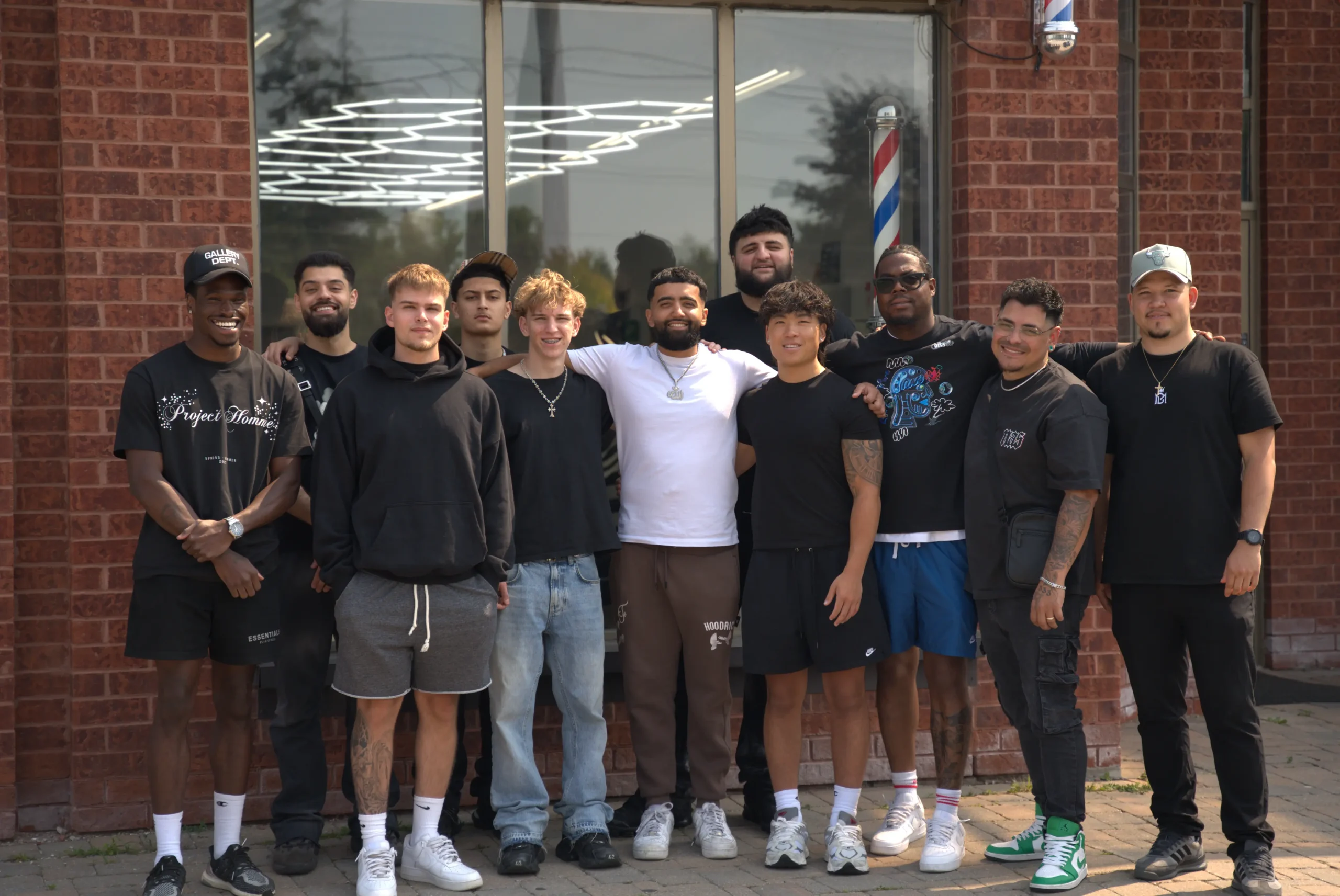 Empire Fadez premium barbershop interior